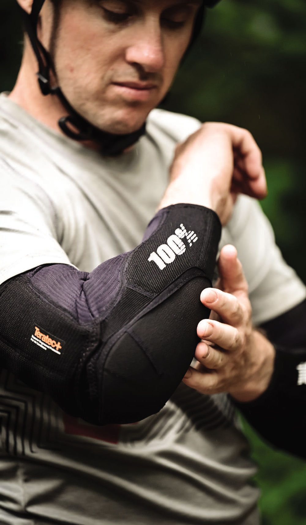Review 100 Teratec Plus Elbow Pads NZ Mountain Biker Magazine